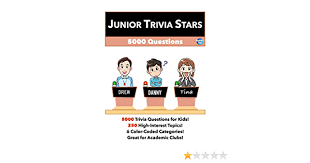 Easy trivia questions for kids and their answers. Junior Trivia Stars 5000 Questions Junior Trivia Stars 6 Frinkle Andrew Amazon Com Mx Libros