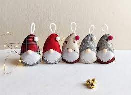 Here at ruffles and rain boots, we love quick crafts for the holidays. Felt Gnome Ornament Scandinavian Gnome In 2021 Gnome Ornaments Handmade Gifts For Friends Felt Christmas Tree