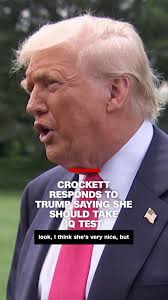 CNN's Laura Coates speaks with Democratic Rep. Jasmine Crockett of Texas  about President Donald Trump's comments that she and Rep. Alexandria  Ocasio-Cortez should take an IQ test.