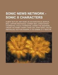 He is a mad scientist whose ambition is universal domination and the establishment of his eggman empire. Sonic News Network Sonic X Characters Albert Butler Amy Rose Black Narcissus Bokkun Boo Captain Westwood Charmy Bee Christopher Thorndyke C By Source Wikia 9781234652227 Reviews Description And More Betterworldbooks Com