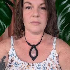 my beautiful Coral Jade bangle 😍