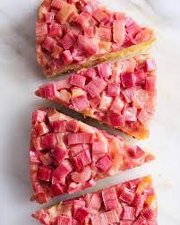 Nyt Cooking On Instagram Oh Haaaaaay Rhubarb Season Oh Haaaaaaay Rhubarb Upside Down Cake Season Recipe Link In Bio Nyt Cooking Upside Down Cake Cooking