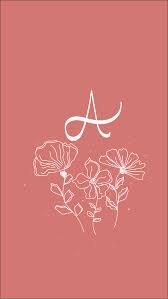 A Hand Lettering Wallpaper Iphone Lukisan Huruf Latar Belakang