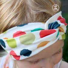 Auch schön als geschenkidee für frischgebackene eltern! Haarband Fur Kinder 3 Kostenlose Schnittmuster Im Test Lila Wie Liebe