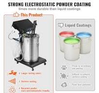 VEVOR Powder Coating System 40 W 100KV Electrostatic Output ...