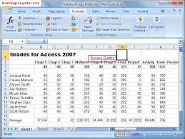 Formulas in excel is an expression that operates on values in a range of cell addresses and operators. Microsoft Excel Formulas Tab Tutorial Learn Ms Excel 2007 It Online Training