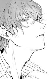 Anime Boy Black And White Outline Ttt On Twitter In 2020 Anime Drawings Sketches Anime Sketch Anime Drawings Boy