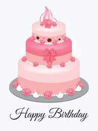 Happy birthday wishes cake happy birthday cake images birthday cake writing pasta birthday wishes cake happy birthday drinks happy birthday images happy birthday celebration happy birthday flower cake. Pink Birthday Cake Card Birthday Greeting Cards By Davia