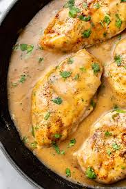 Tender Chicken Breasts Smothered In A Flavorful Ranch Gravy Make The Best Easy Dinner Ranch Chicken Ranch Chicken Recipes Chicken Recipes