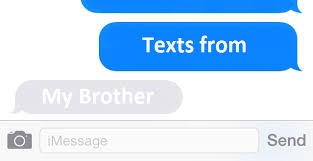 Maybe he ate that food you specifically labeled and left in the refrigerator. Texts From My Brother Admissions Dude