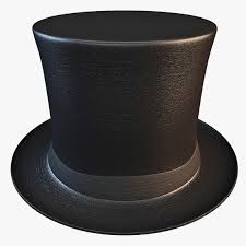 Top Hat 3d Model Ad Top Hat Model Top Hat Aesthetic Template Model