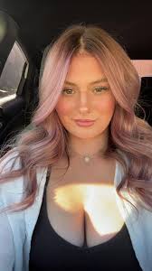 rose gold hairrrr 🤩 #hairtransformation #newhair #NextLevelDish  #rosegoldhair #trend #trending #fyp #content #contentcreator #blonde  #dyingmyhair #hair #hairtok #trendingsong #sza