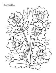 Twilight sparkle, rainbow dash, princess celestia, rarity, fluttershy, pinkie pie, applejack, apple bloom, sweetie belly and scootaloo will keep the kids company while you can get on with other chores.the fictional land, equestria, is full of vibrant, cheerful and even villainous ponies such as princess. Flower Coloring Pages 30 Printable Sheets Easy Peasy And Fun