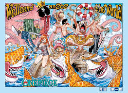 Color Spreads One Piece Chapter One Piece Manga One Piece Fanart