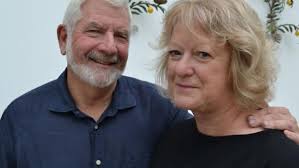 Peter and Alison Dudgeon's glass house