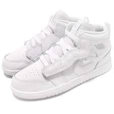 Details About Nike Jordan 1 Mid Alt Ps I Aj1 White Preschool Boy Girl Shoes Sneaker Ar6351 109