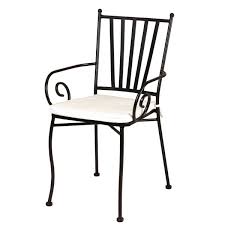 La chaise de jardin métal tout comme la chaise de jardin en bois sont protégées avec un traitement extérieur afin de résister aux aléas climatiques. Chaise Jardin Fer Forge