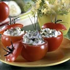 Tomates Farcies Au Concombre Et Au Fromage Frais Recette Au Fromage Recette Recette Tomates Farcies Recette Fromage Tomates Farcies