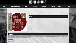 Prevail over both day and night and take conquering yourself to a whole other level. Record Store Day 2018 Twin Peaks Soundtracks Twin Peaks Blog