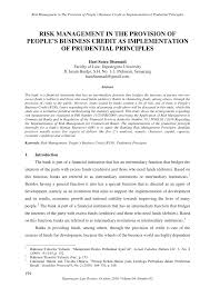 Kredit sahabatku memberi pinjaman bagi seluruh malaysia dengan kadar faedah serendah 4%. Pdf Risk Management In The Provision Of People S Business Credit As Implementation Of Prudential Principles