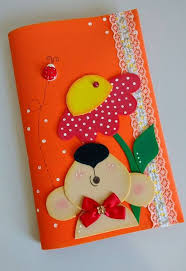 Manualidad En Cuadernos Manualidades Manualidades Escolares Carpetas Decoradas