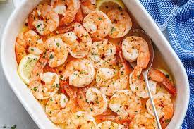 Baked Shrimp Recipe With Lemon Garlic Butter Sauce Oven Baked Shrimp Recipe Baked Shrimp Recipes Shrimp Recipes For Dinner Baked Shrimp