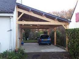 Abri Voiture Bois Sur Mesure 1 Pente Plus Diy Carport Building A Carport Pergola Carport