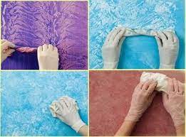 Painting designs on walls is a great way to make your space look more colorful and unique. Diy Wall Painting Ideas To Create Faux Paint Finish In Italian Style Diy Wall Painting Wall Painting Techniques Diy Wall Painting Techniques