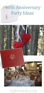 If your friends are celebrating their any anniversary present makes a perfect gift only when there is something special for couple. 60 40th Anniversary Gift Ideas In 2021 40th Anniversary Gifts 40th Anniversary Anniversary