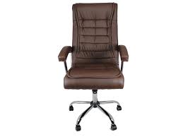 Essa cadeira conta com regulagem de altura e sistema com mecanismo relax, que possibilita inclinar o assento junto com o encosto. Cadeira Escritorio Presidente Monique Marrom Mola Ensacada Conforsit 4648 Menor Preco Com Cupom