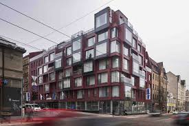 Red Ice Nrja In 2020 Architecture Hotel Residential Building