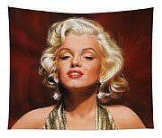 Marilyn Painting by Dick Bobnick