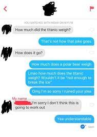 There are many ways to get your online dating match to open up to you, but one of the easiest and most fun ways can be to introduce the idea of an easy ice breaker game. 41 Best Tinder Icebreakers That Always Get A Response