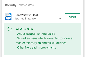 Using apkpure app to upgrade teamviewer, fast, free and save your internet data. Teamviewer Host App Adds Support For Android Tv Shieldandroidtv