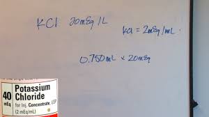 medical math calculating fluid additives unlocked