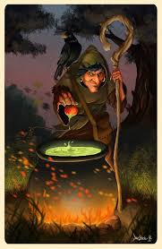 Witch With Raven Witch Pictures Halloween Pictures Halloween Witch