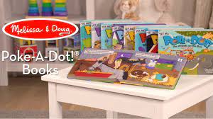 Press the dot and listen as it 'pops,' use the dots as an encouraging way for children to practice counting all of old macdonald's. Melissa Doug Poke A Dot Books Encourage Language Development Counting Fine Motor Skills Youtube