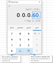 Calculate Days From Before Date In Excel