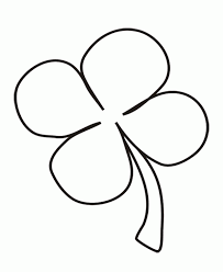 You can also keep them away from idiot box we hope your child loved our collection of free printable four leaf clover coloring pages. Four Leaf Clover Printable Coloring Home