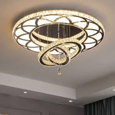 100% price match and free shipping at yliving.com. Clear Flower Round Flushmount Modernist Faceted Crystal Small Medium Large Led Flush Mount Ceiling Light For Bedroom Beautifulhalo Com