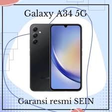 Jual Samsung A34 5g [8/256gb] & [8/128gb] Garansi Resmi Sein 1 Tahun