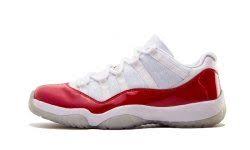 Air Jordan 11 Retro Low White Varsity Red Black Nike Air Jordan 11 Retro Low White Varsity Red 528895 102 Mens Basketball Shoes Air Jordans Retro Air Jordans Jordan 11