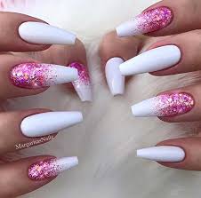 When you see the word cool, you might think of a blue sea, a white sky, or a watermelon on ice. 23 Chic Ways To Wear White Coffin Nails Stayglam