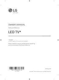 Multi room cooling & heating. Lg 43lm6360ptb 32lm636bptb Owner S Manual Manualzz