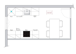 Conseils D Architecte Comment Amenager Une Cuisine En Double I Comment Amenager Une Cuisine Dimension Meuble Cuisine Cuisine Fermee