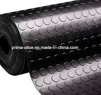 Stud/Round Coin/Studded Rubber Floor of Outdoor with Various Colors Black  3mm to 8mm Thickness USD0.6/Kg