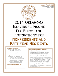 Fdic insured and pin protected for a secure way to access your oklahoma child support payments. 2011 Oklahoma Income Tax Forms For Nonresidents And Part Year Residents Forms Ok Gov Oklahoma Digital Prairie Documents Images And Information