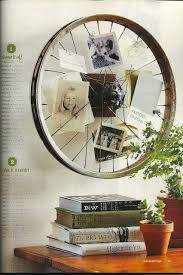 Happiness Crafty Old Bike Wheels 21 Amazing Ideas Fotohalter Deko Upcycling