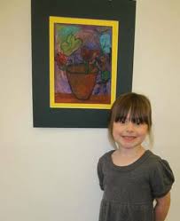 Burgess-Peterson Student Artwork at East Atlanta Library