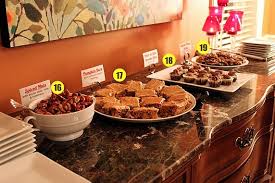 Roasted shrimp with pepita pesto, shredded pork tacos, red rice, sauteed corn and pablanos and pineapple flan. A Mexican Buffet Dinner Party